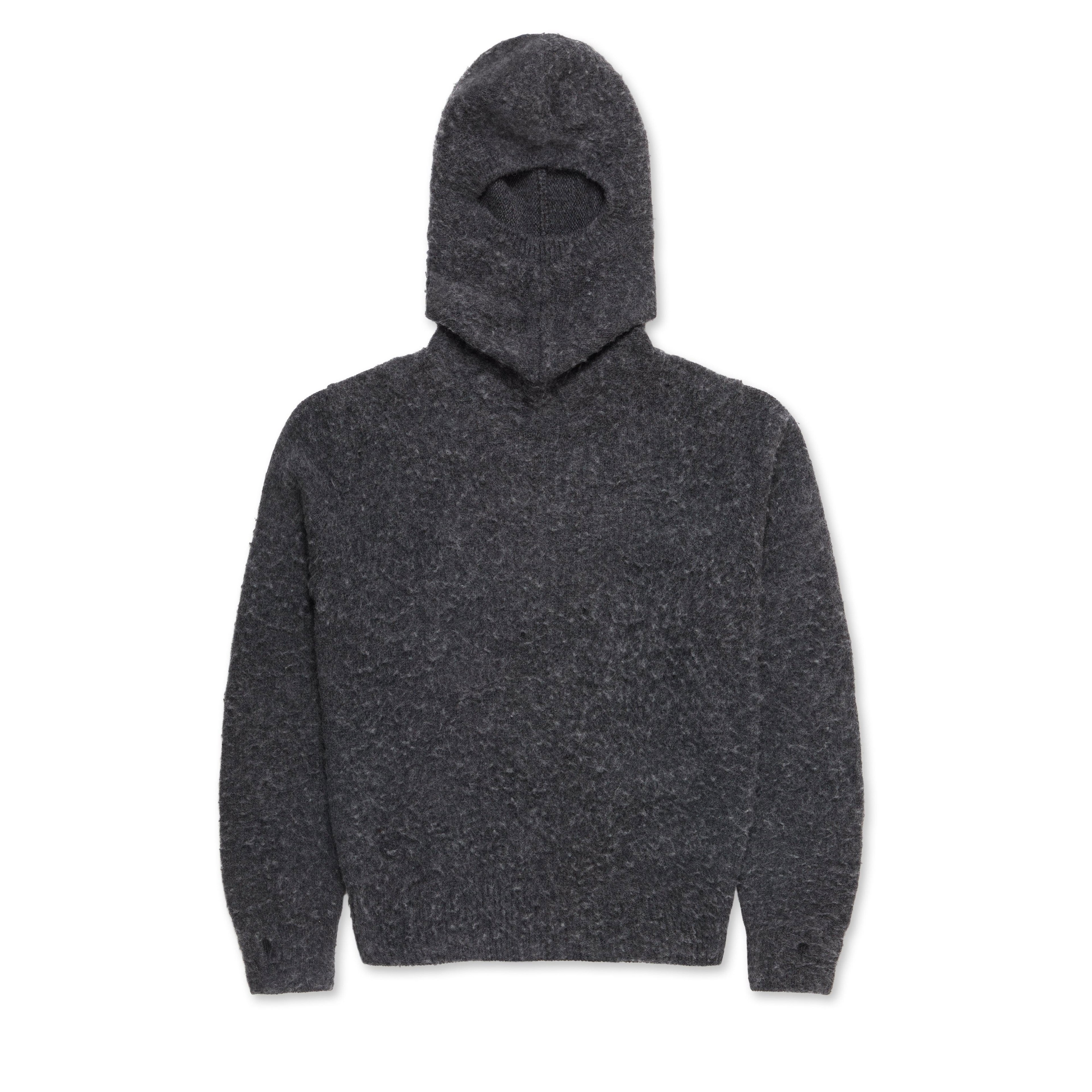 Tao - BATONER Wool Hooded Sweatshirt - (Grey) by TAO