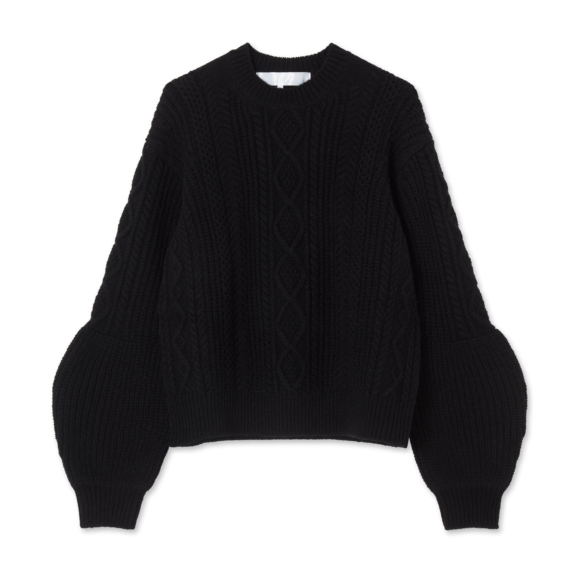 Tao - Cable Knit Sweater - (Black) by TAO