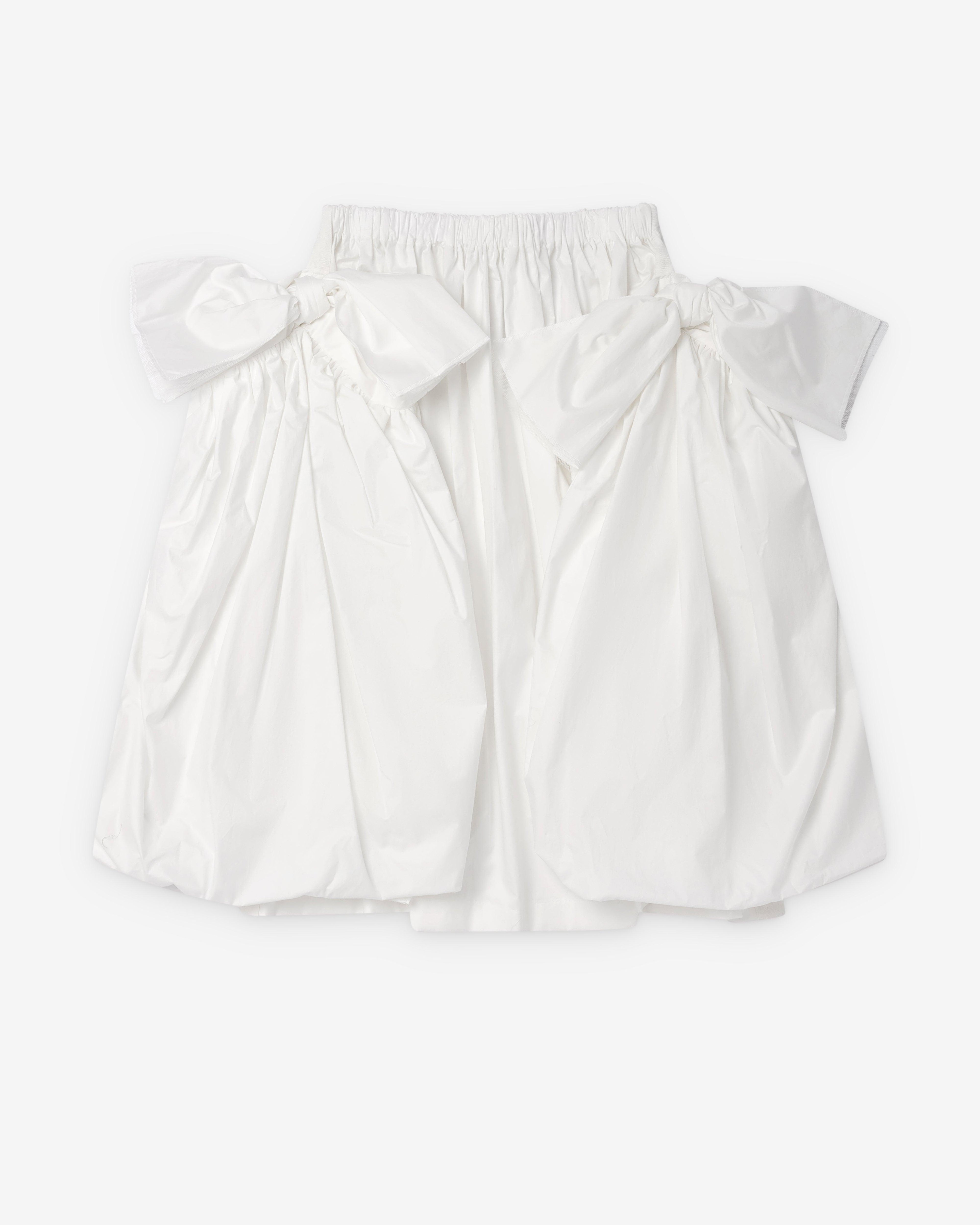 Tao - Women's Bow Skirt - (White) by TAO