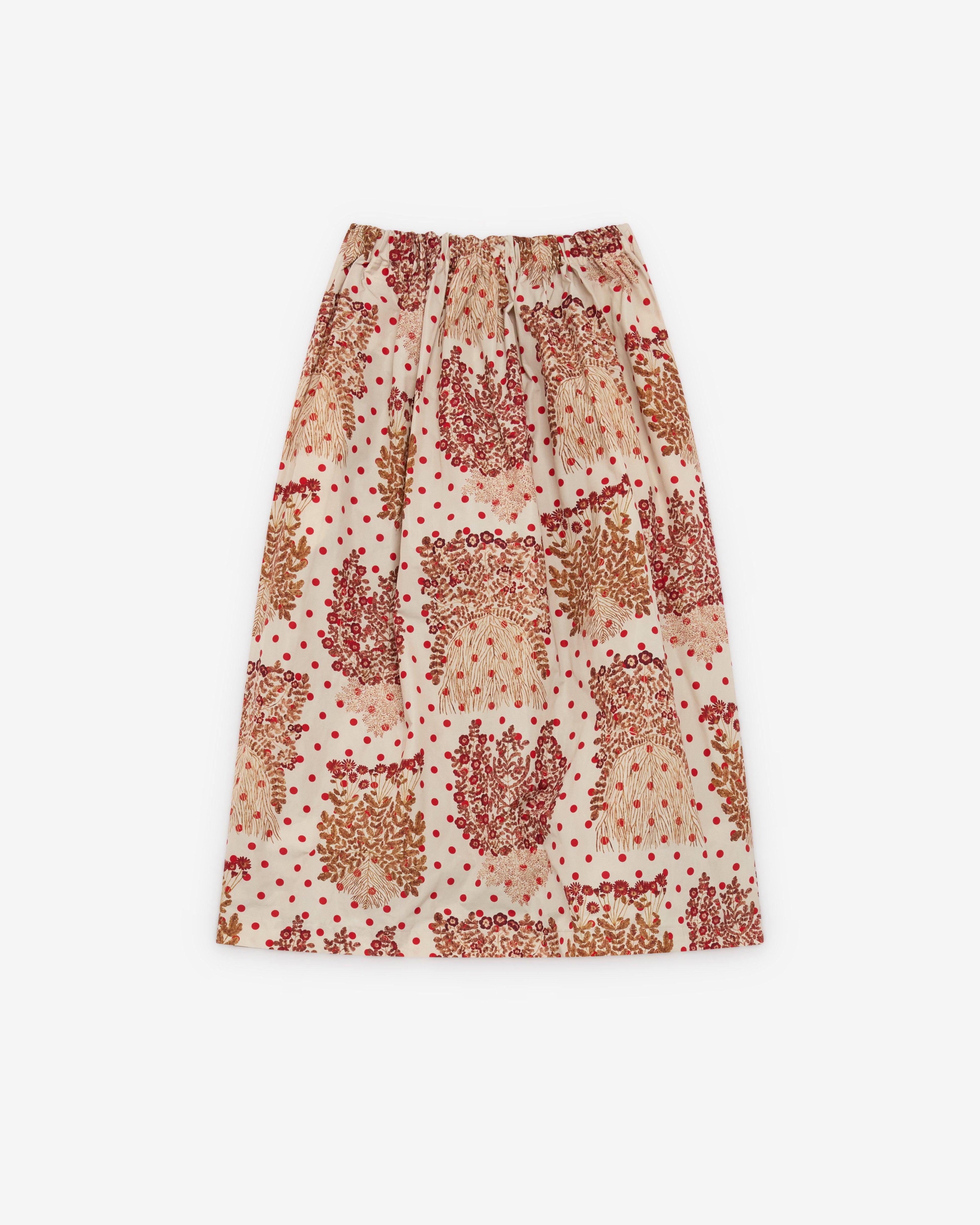 Tao - Women's Polyester Printed Weather Cloth Garment Wash Fumi Imamura - (Red) by TAO