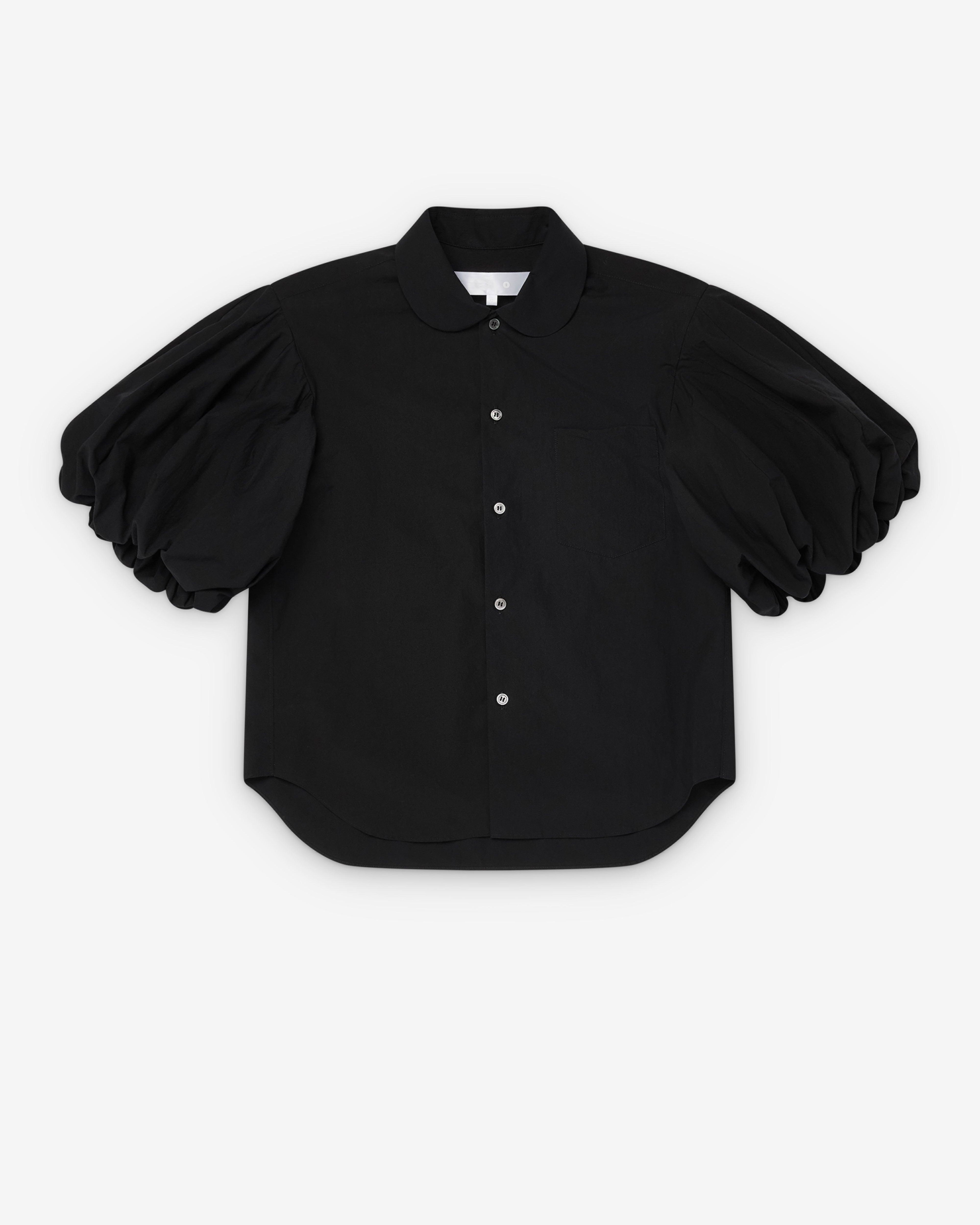 Tao - Women's Puffed Sleeve Blouse - (Black) by TAO