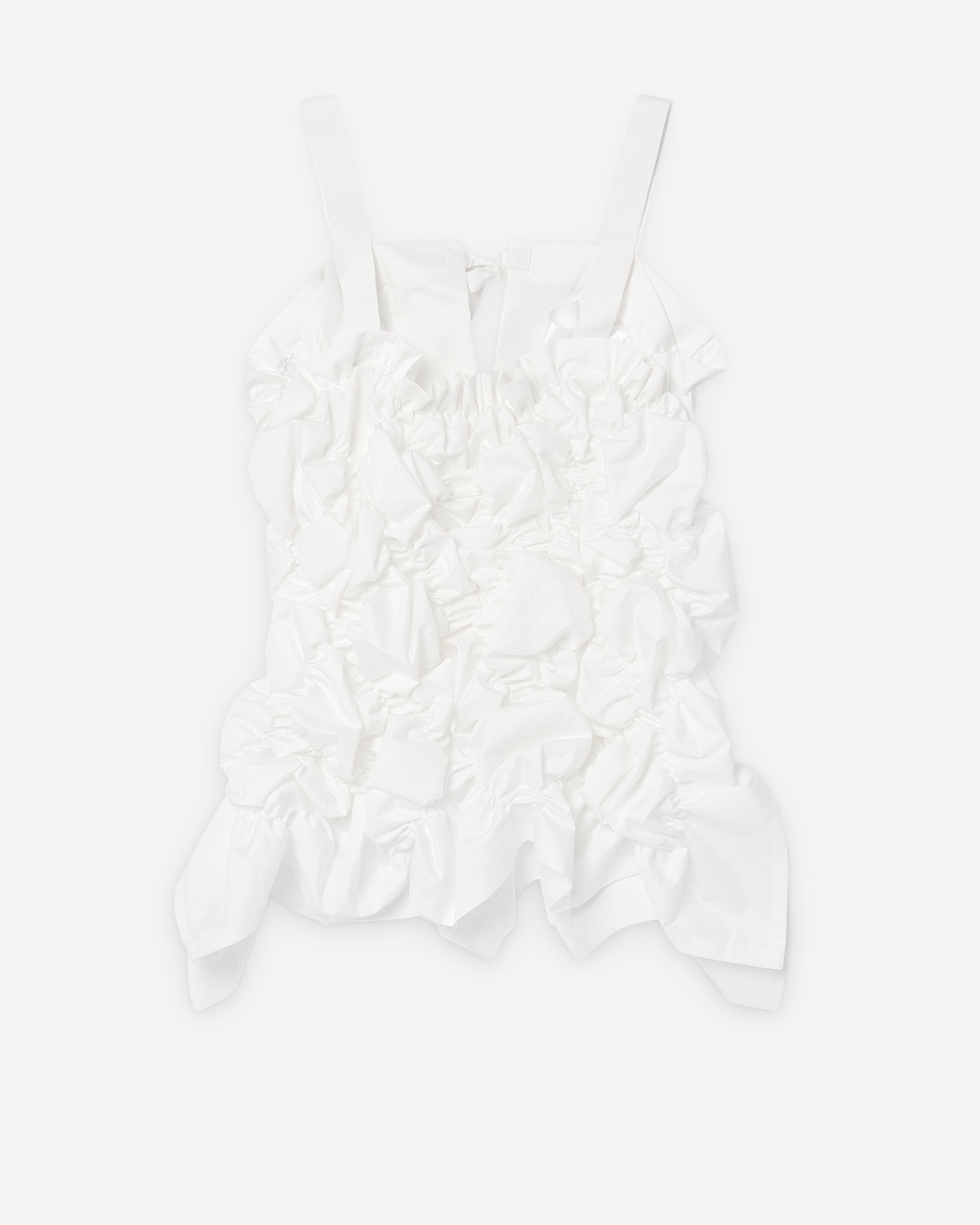 Tao - Women's Ruffle Corset Top - (White) by TAO
