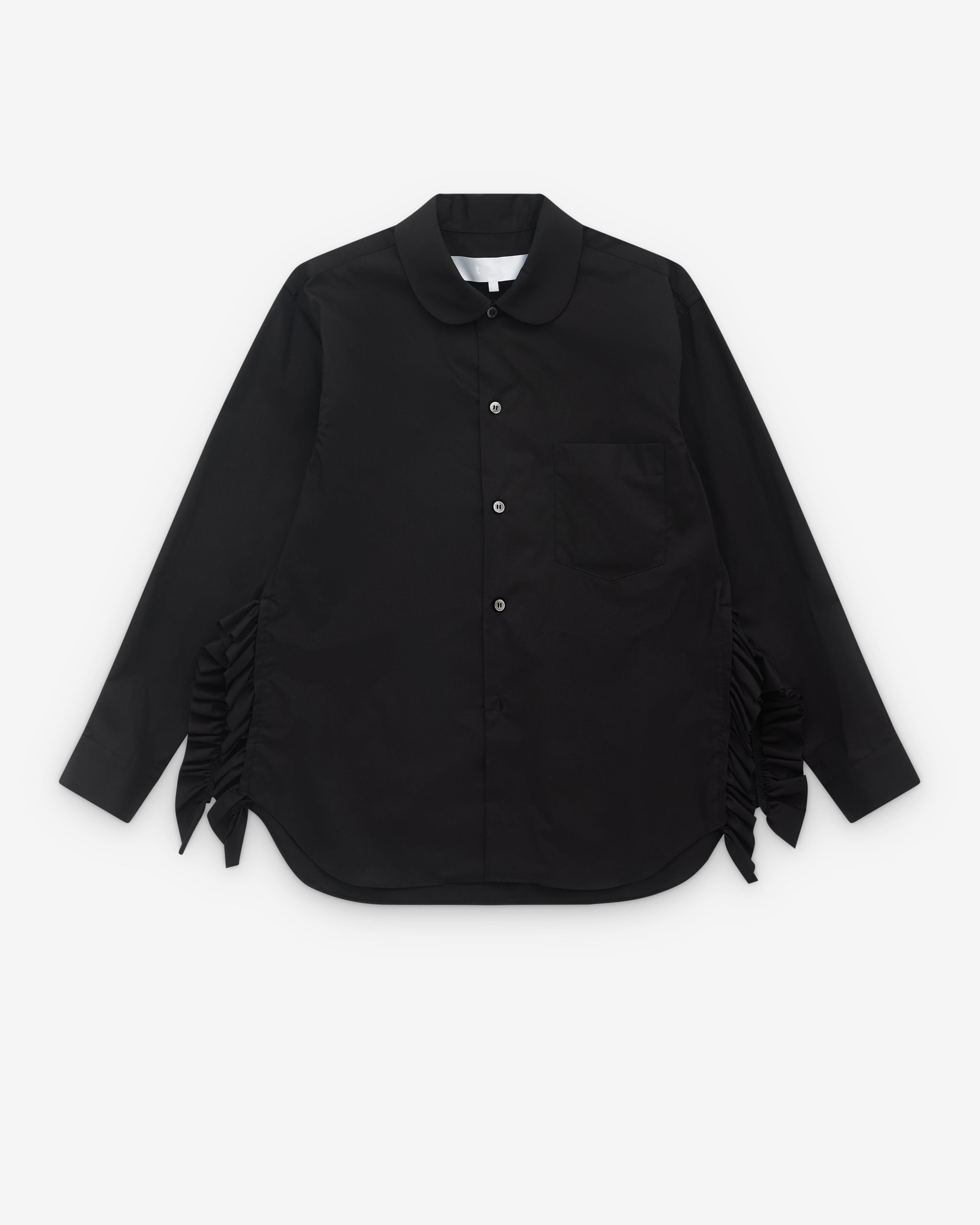 Tao - Women’s Ruffle Shirt - (Black) by TAO