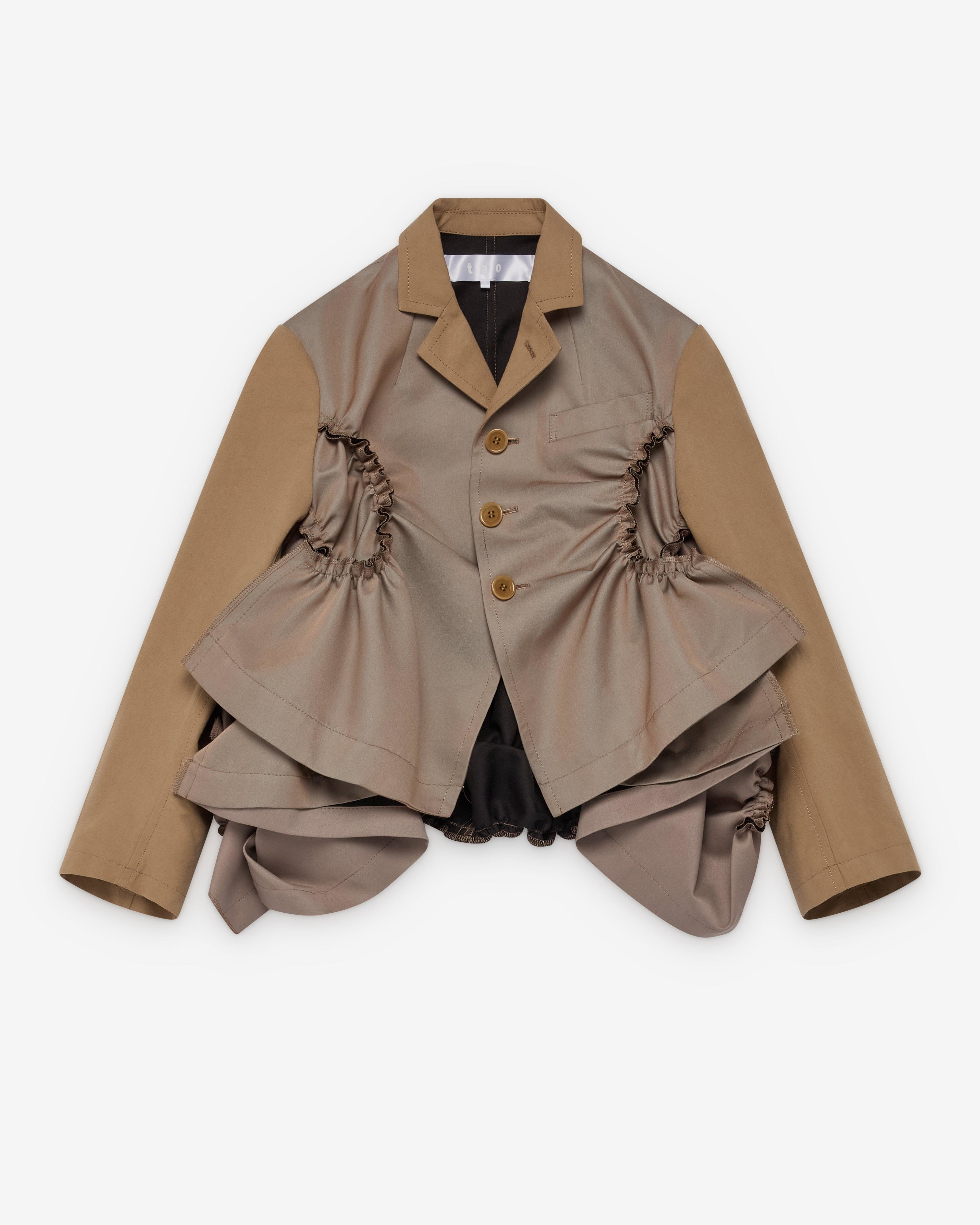 Tao - Women's Women's Cropped Blazer - (Brown) by TAO