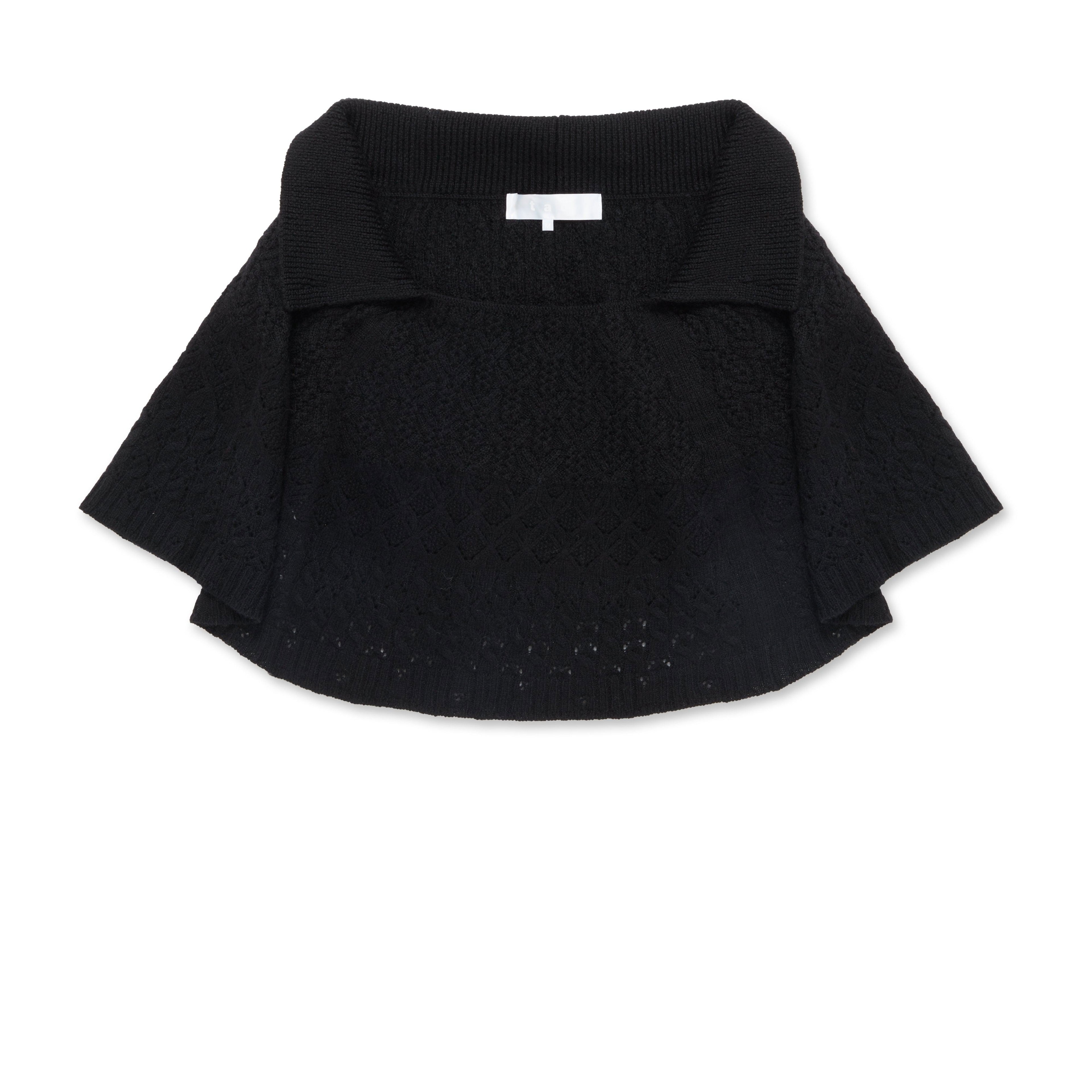 Tao - Wool Lace Sweater - (Black) by TAO