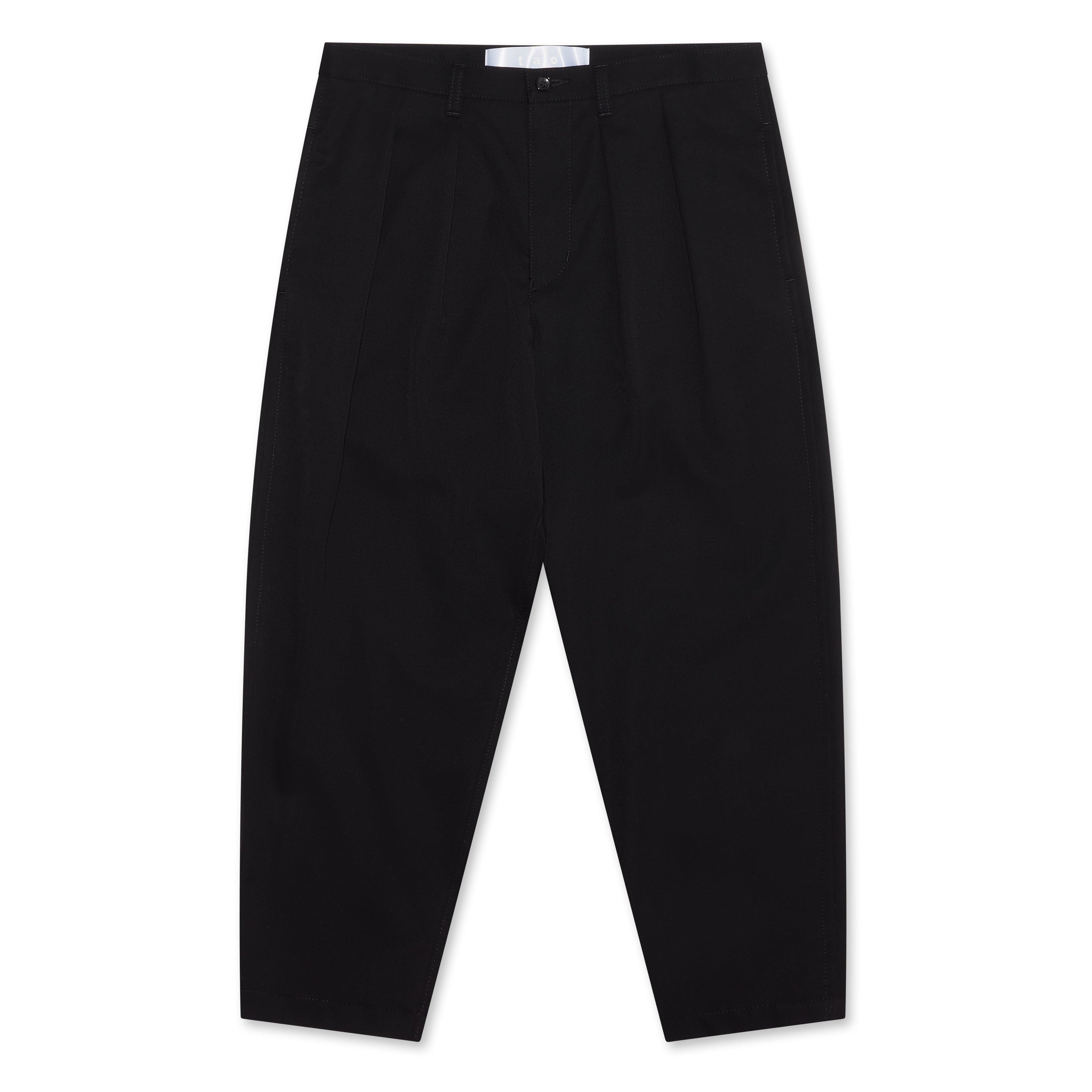 tao - Women’s Wool Gabardine Pants - (Black) by TAO