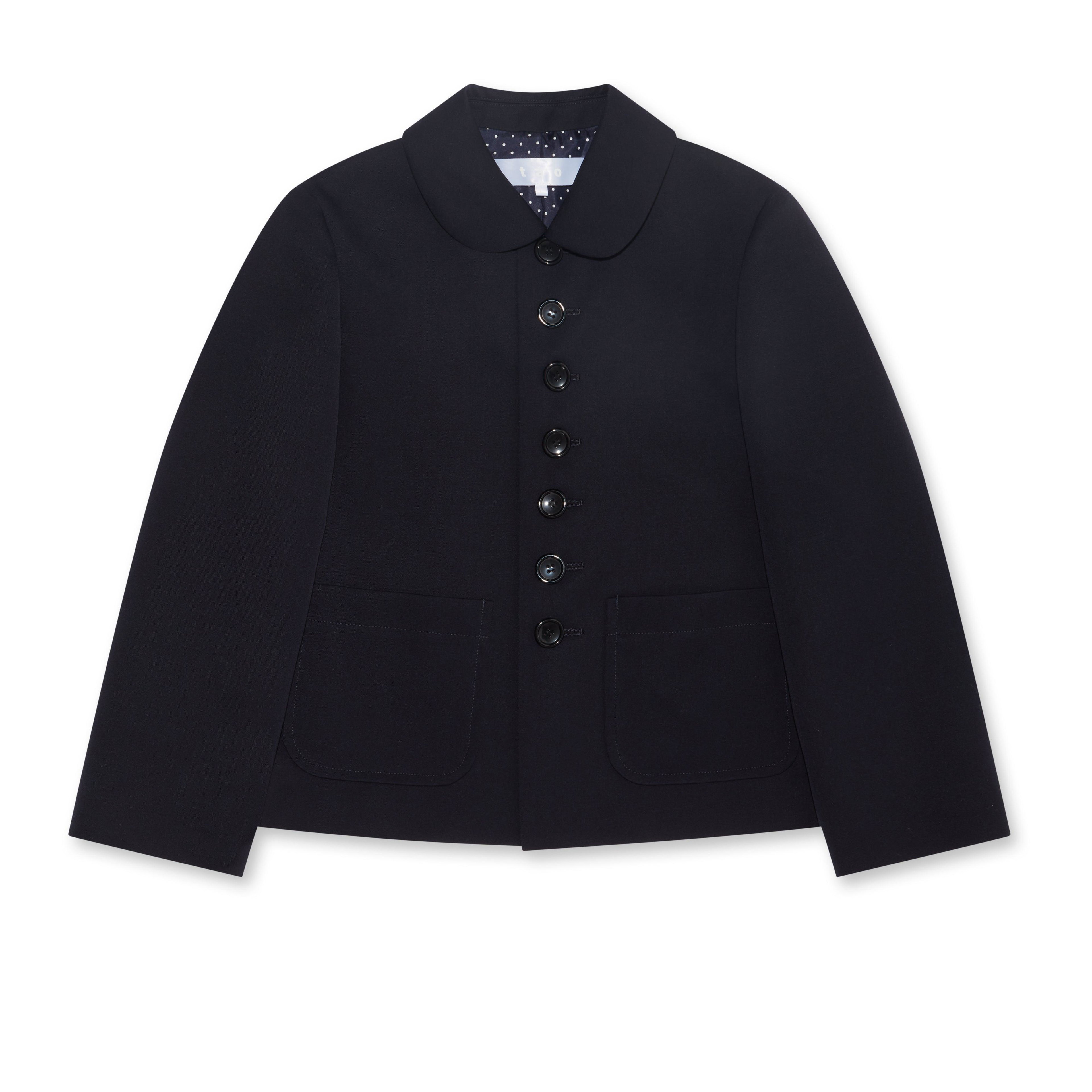 tao - Women’s Wool Jacket - (Navy) by TAO