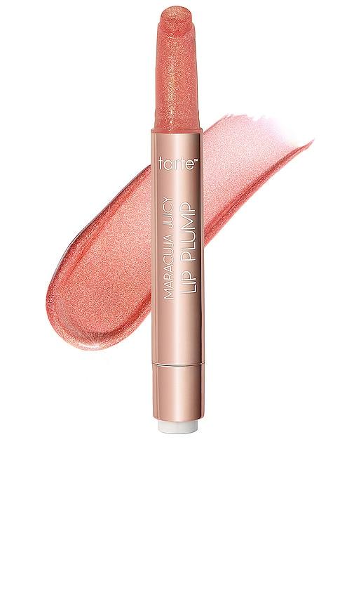 tarte Maracuja Juicy Lip Plump Shimmer Glass in Rose Shimmer Glass by TARTE
