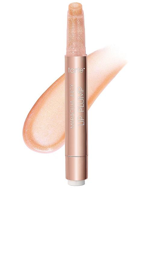 tarte Maracuja Juicy Lip Plump Shimmer Glass in Soft Pink Shimmer Glass by TARTE