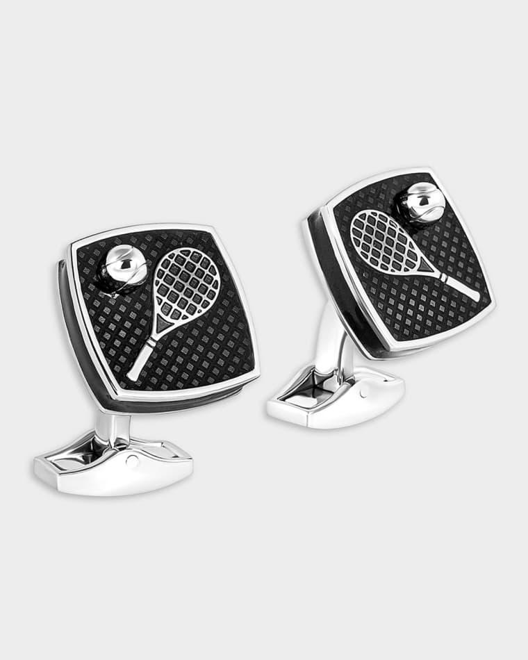 Men's Sports Ice Tennis Cufflinks by TATEOSSIAN
