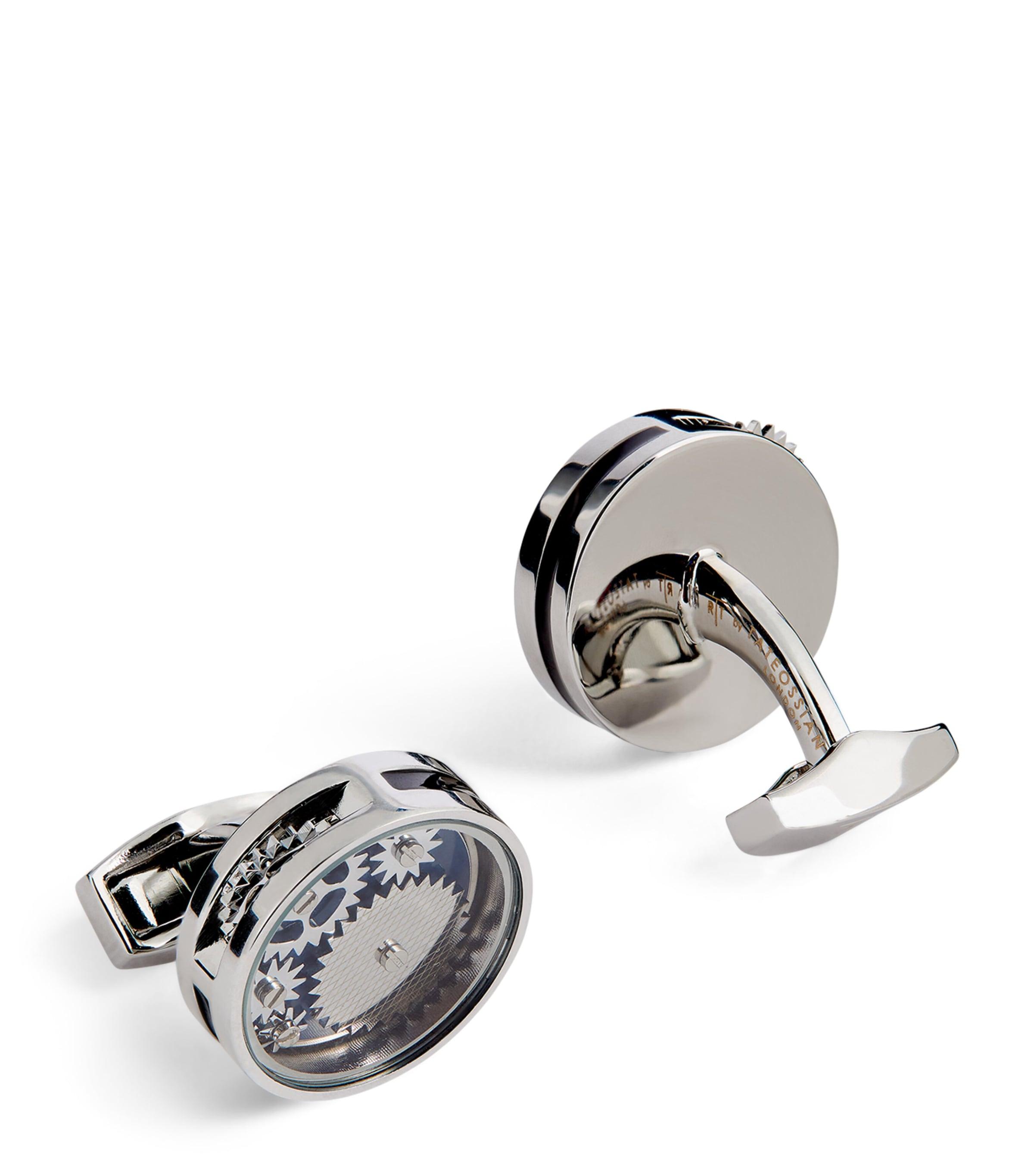 Tateossian Circle Gear Cufflinks by TATEOSSIAN