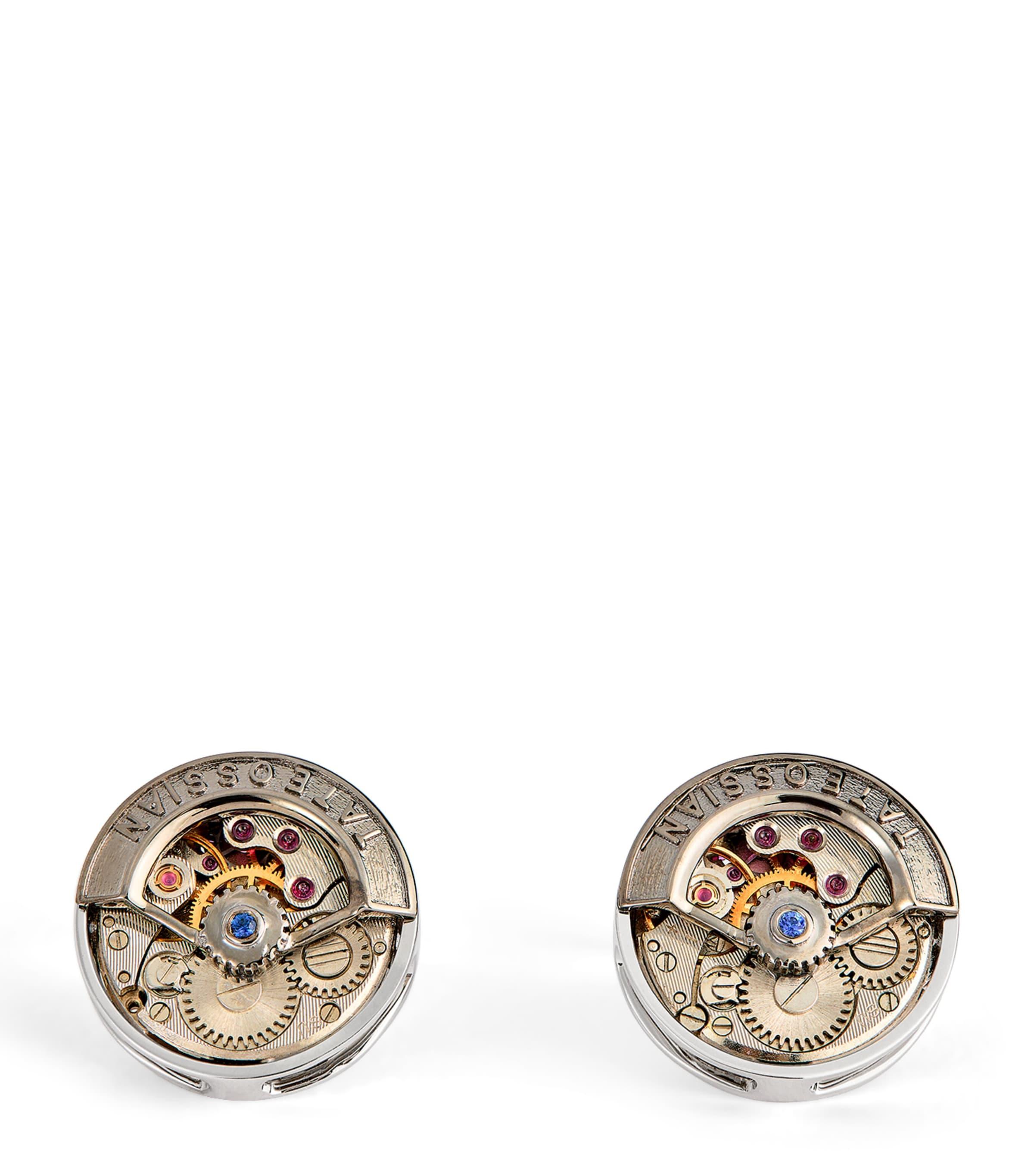 Tateossian Circle Skeleton Gear Cufflinks by TATEOSSIAN