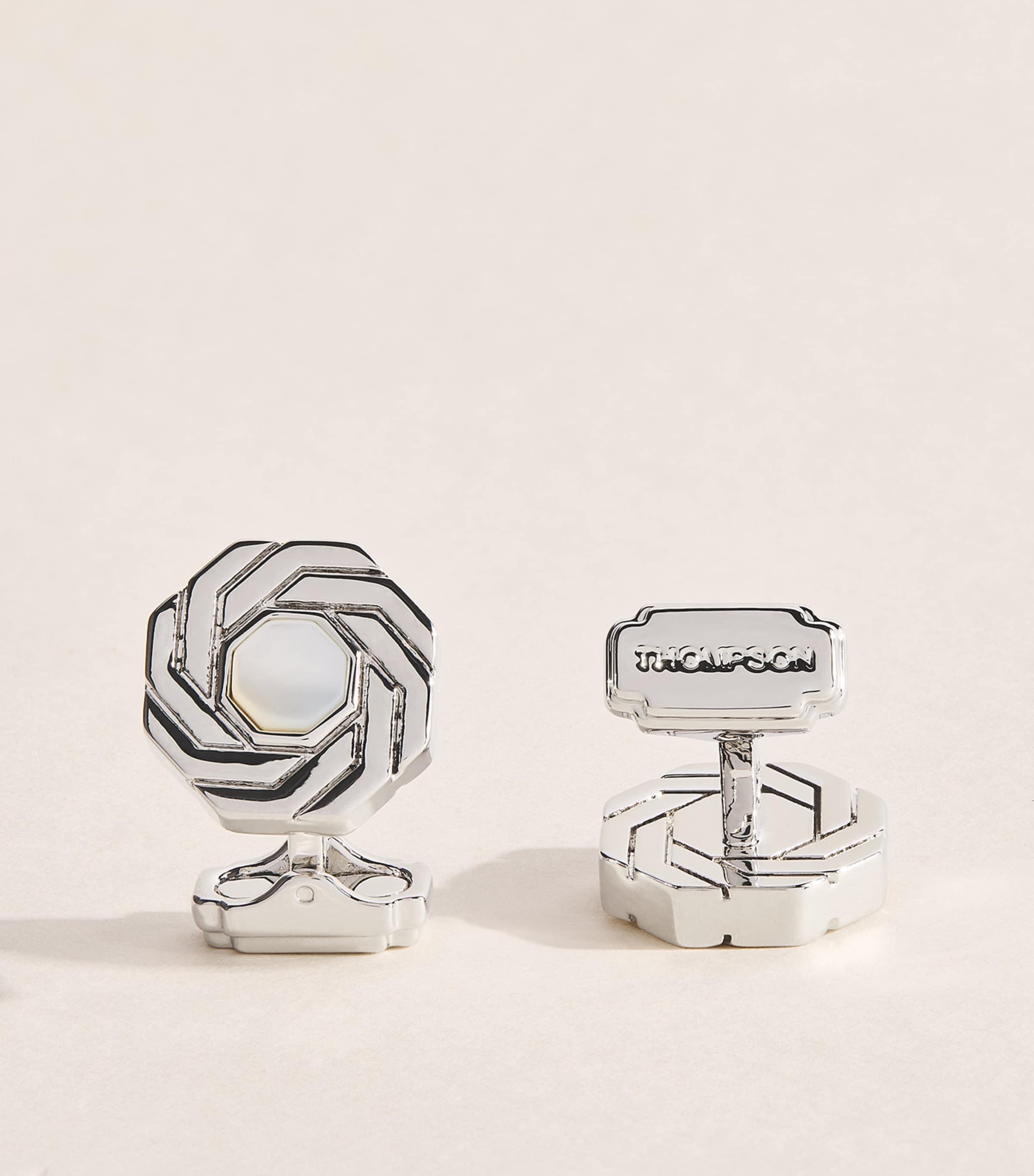 Tateossian Octagon Insignia Cufflinks by TATEOSSIAN