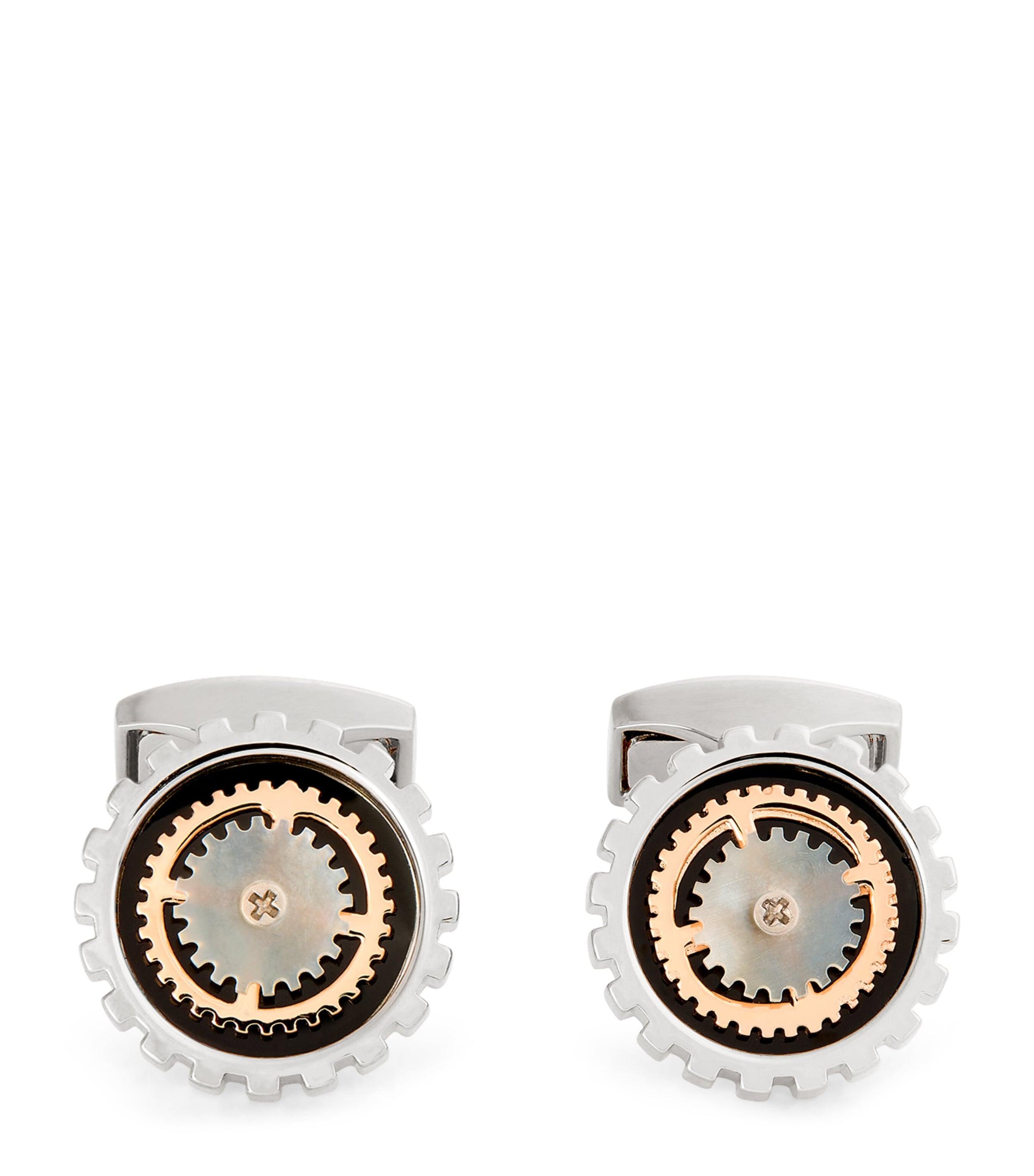 Tateossian Rotare Gear Cufflinks by TATEOSSIAN