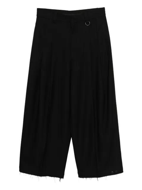 ACCEPTANCE pleated trousers by TEAM WANG