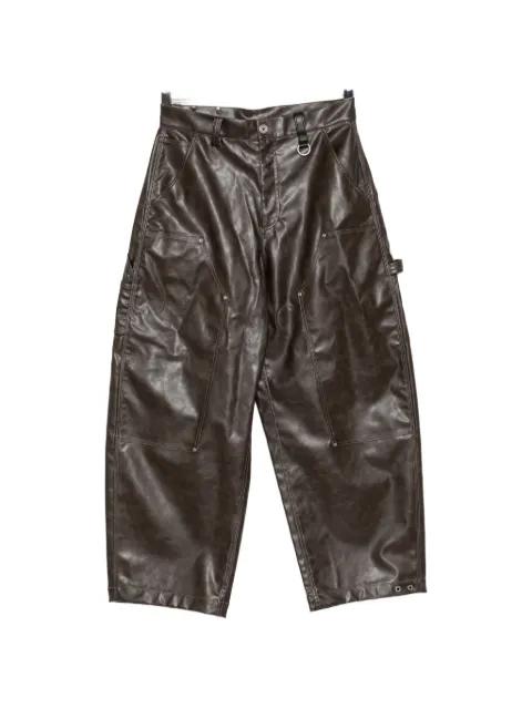 Reset wide-leg trousers by TEAM WANG