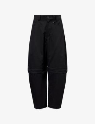 Reversible Acceptance Cotton Trousers by TEAM WANG