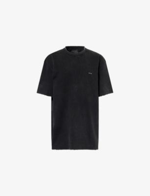 Team Logo-Print Cotton T-shirt by TEAM WANG