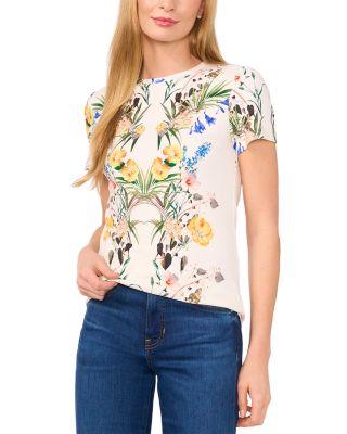 Allover Floral Tee by TED BAKER