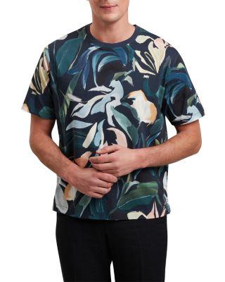 Almoi Short Sleeve Floral Print Tee by TED BAKER