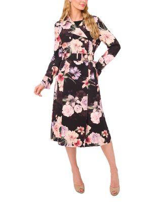 Anastasia Floral Printed Trench Coat by TED BAKER
