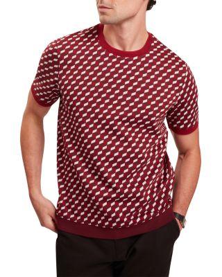 Ardyn Jacquard Short Sleeve Tee by TED BAKER