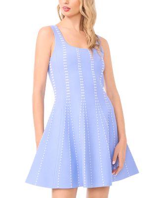 Bella Sleeveless Square Neck Mini Dress by TED BAKER