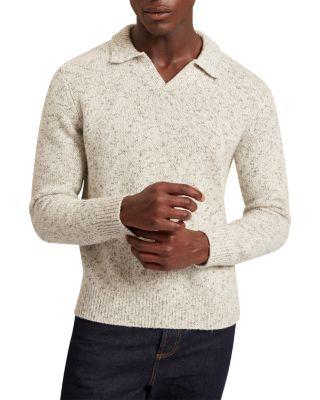 Berreto Relaxed Open Neck Twisted Sweater Polo by TED BAKER