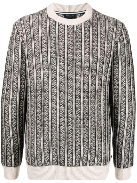 Buzzard knit jumper by TED BAKER