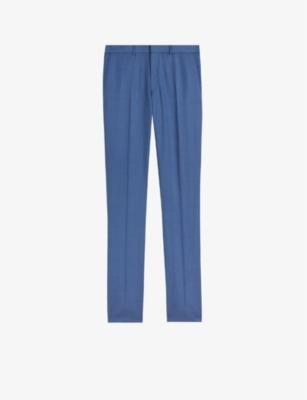 Camdets slim-fit mid-rise wool suit trousers by TED BAKER