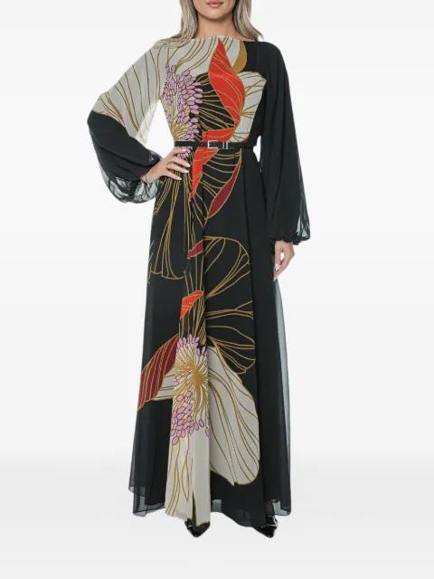 Cammeli floral-print maxi dress by TED BAKER