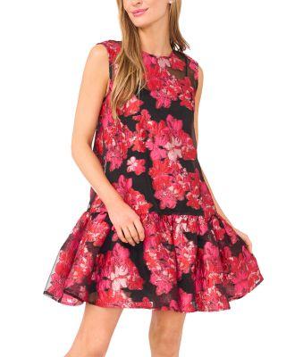 Chloe Floral Brocade Minidress by TED BAKER