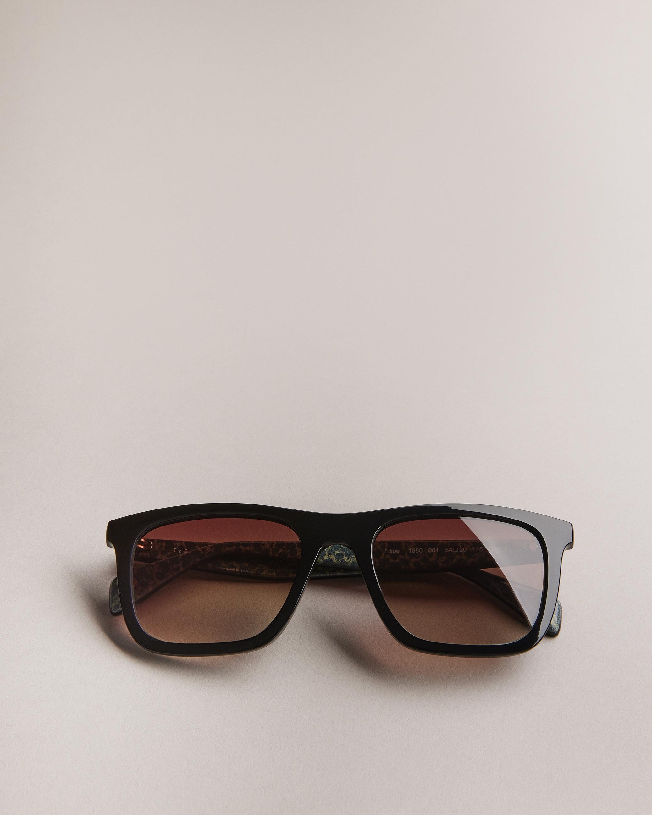 Chunky Classic Frame Sunglasses - FILIPPE - Black by TED BAKER