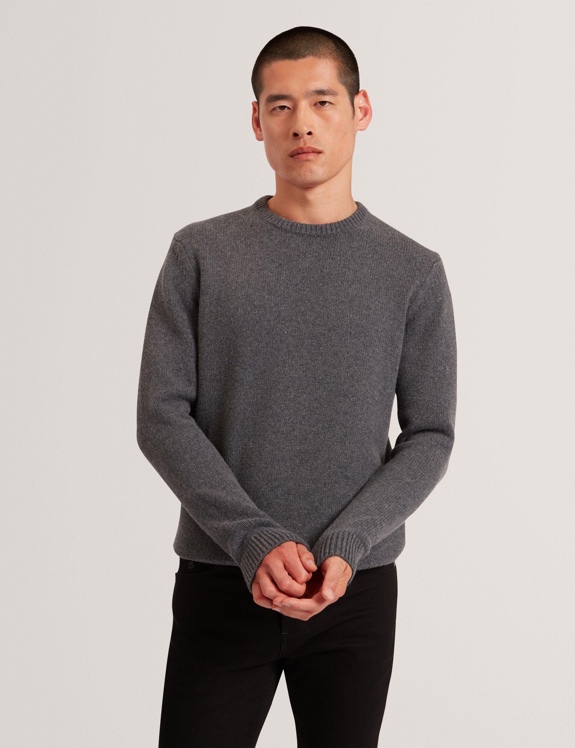 Chunky Knit Crew Neck Sweater by TED BAKER