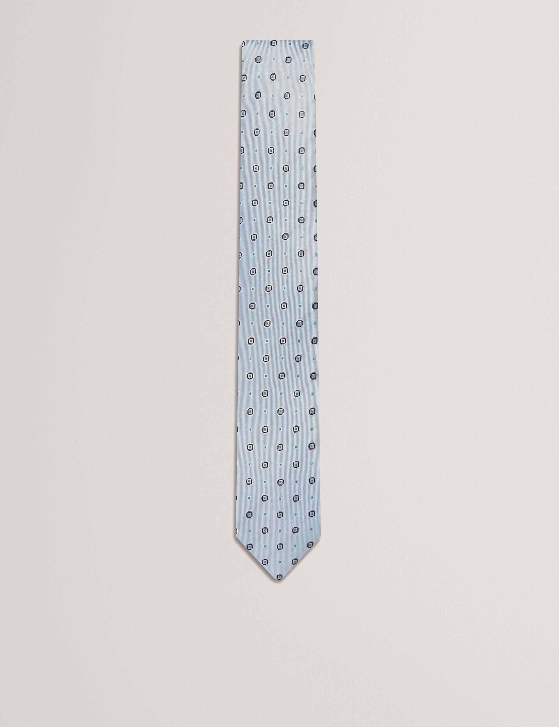 Circle Geometric Print Silk Tie by TED BAKER