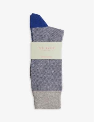 Coretex branded organic-cotton blend socks by TED BAKER
