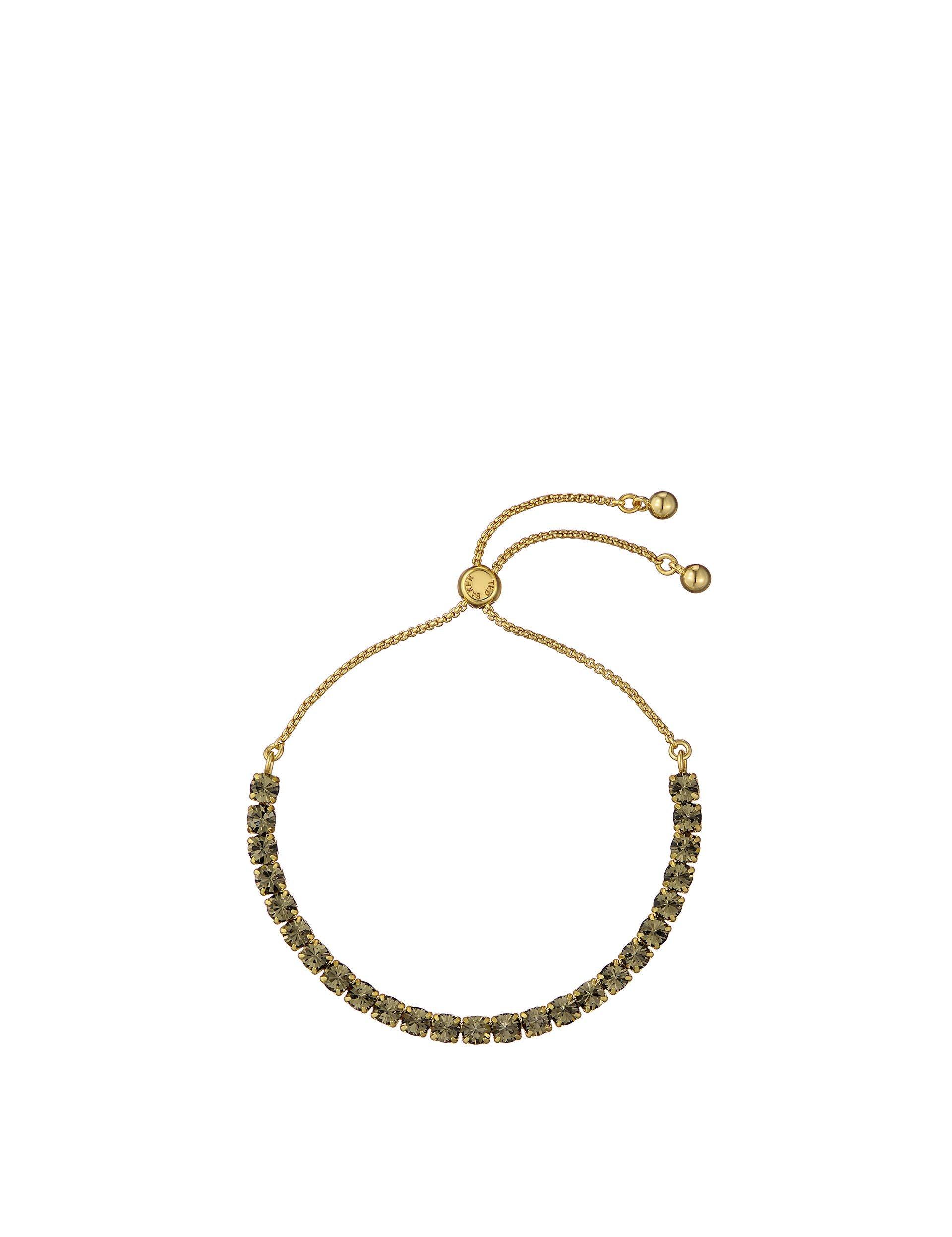 Crystal Adjustable Tennis Bracelet by TED BAKER