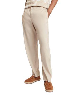 Culverr Linen Blend Trousers by TED BAKER