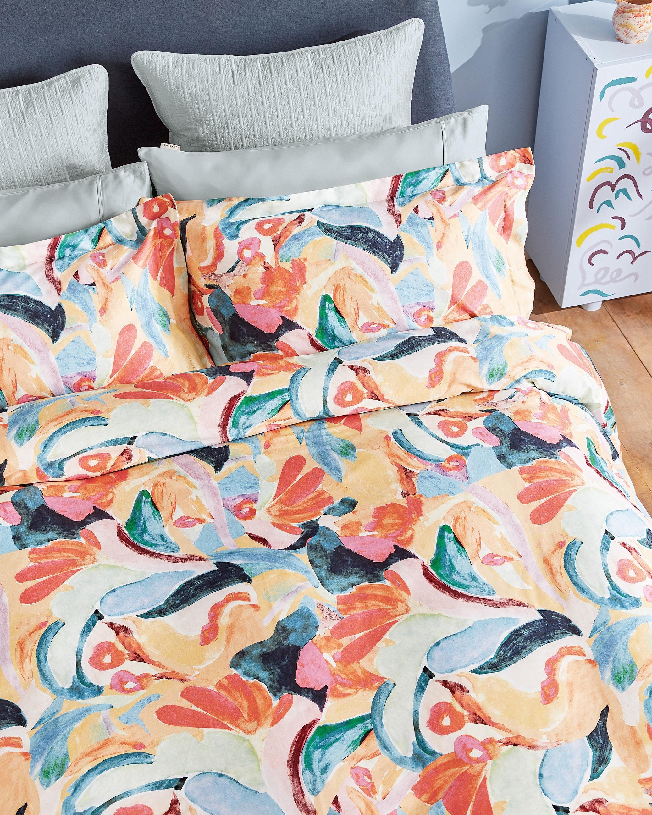 DUCABSM8MUL Abstract Super King Duvet Cover - AARTY - Multicoloured by TED BAKER