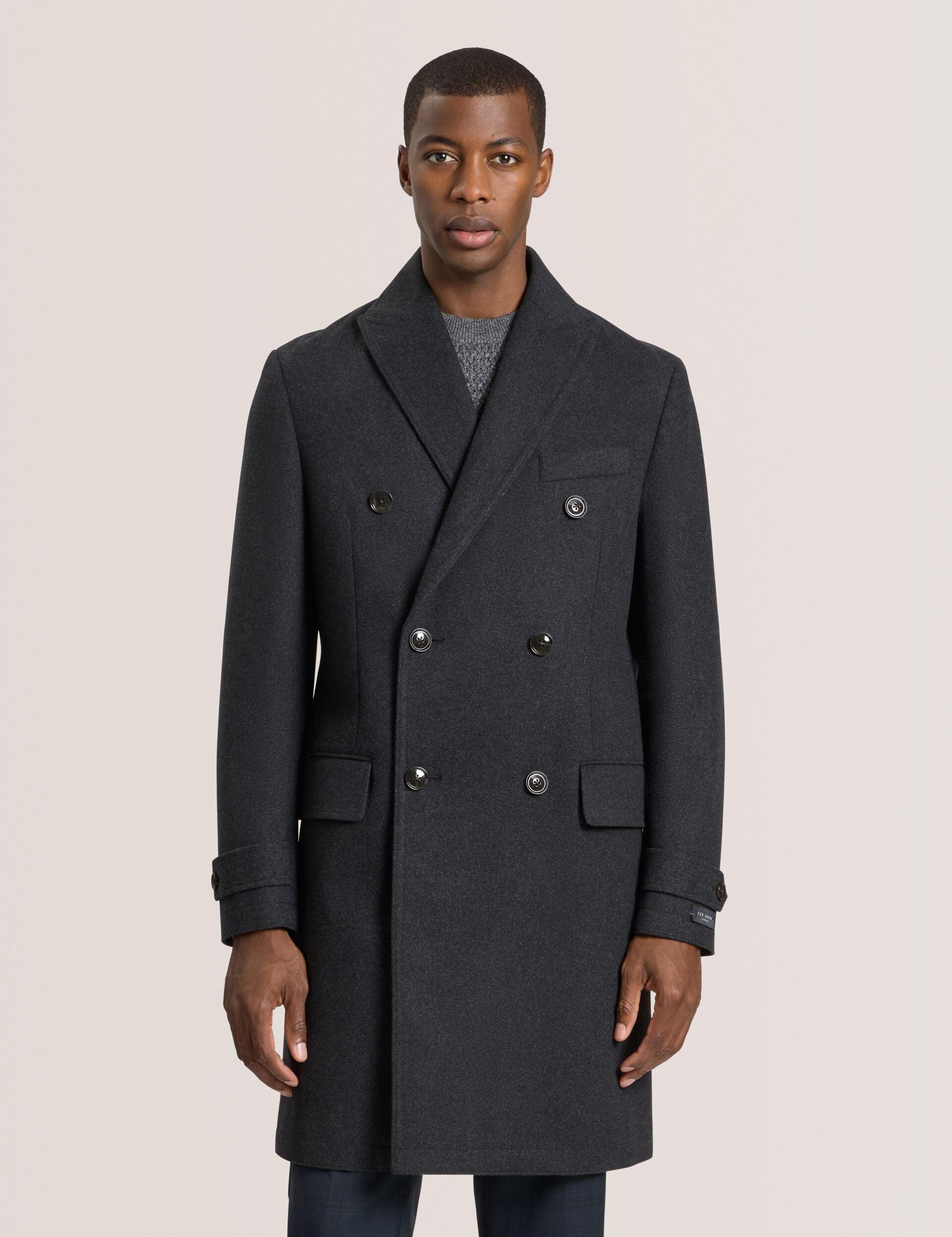Double Breasted Overcoat by TED BAKER