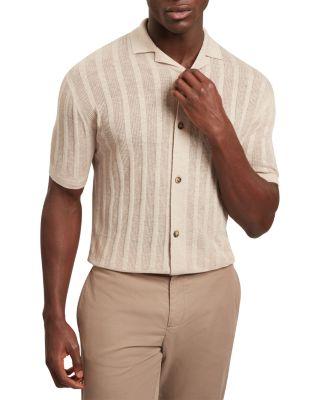 Edio Stitched Stripes Button Shirt by TED BAKER