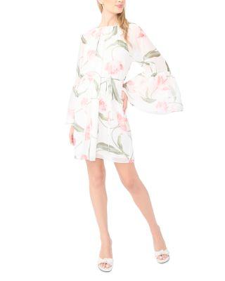 Efia Ruffle Sleeve Dress by TED BAKER