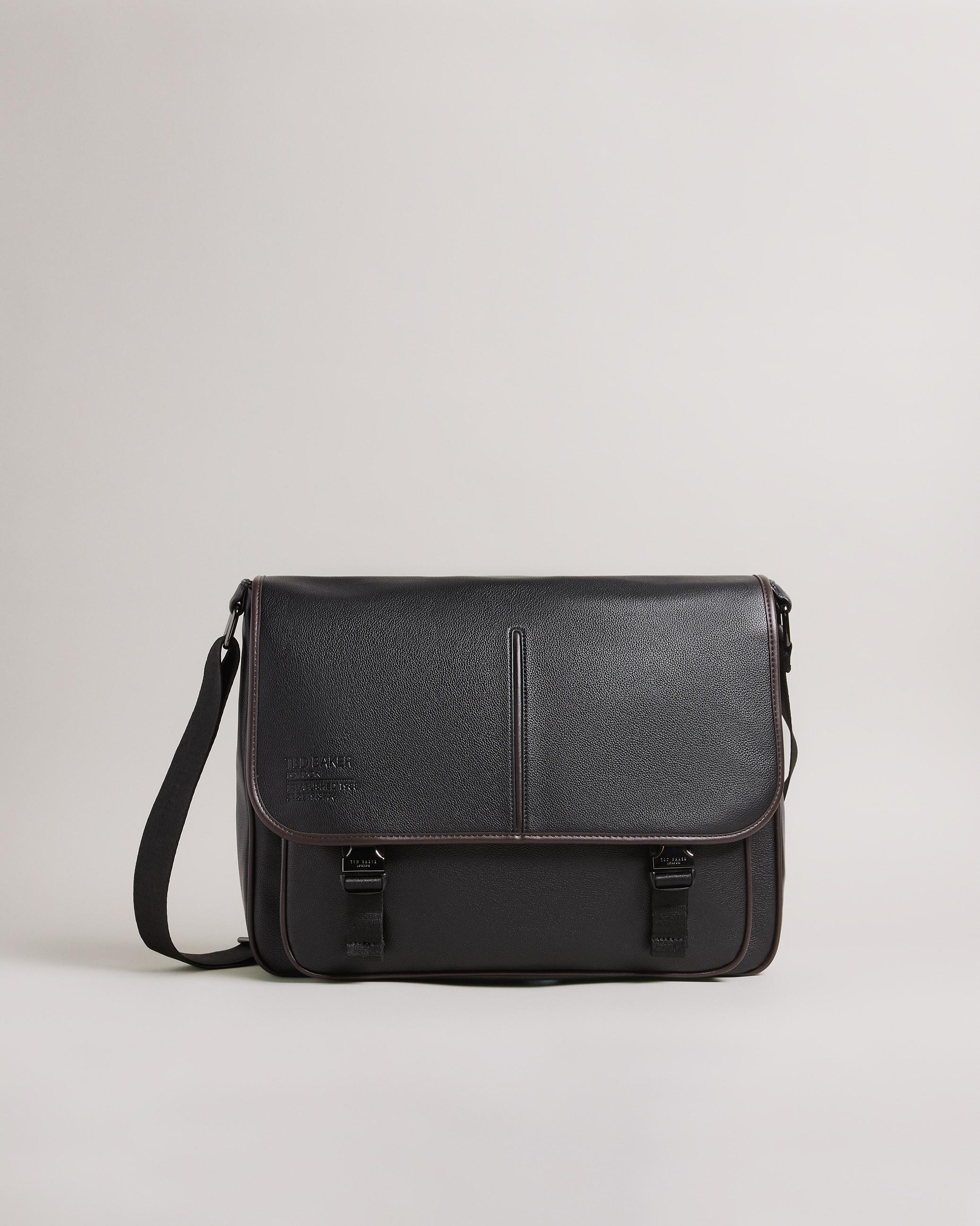 Ted Baker leather Messenger removable Bag