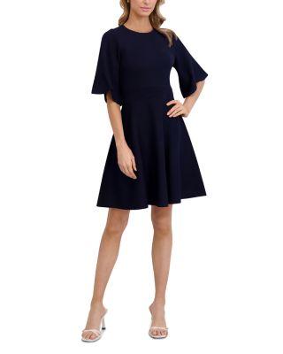 Flared Sleeve Mini Dress by TED BAKER