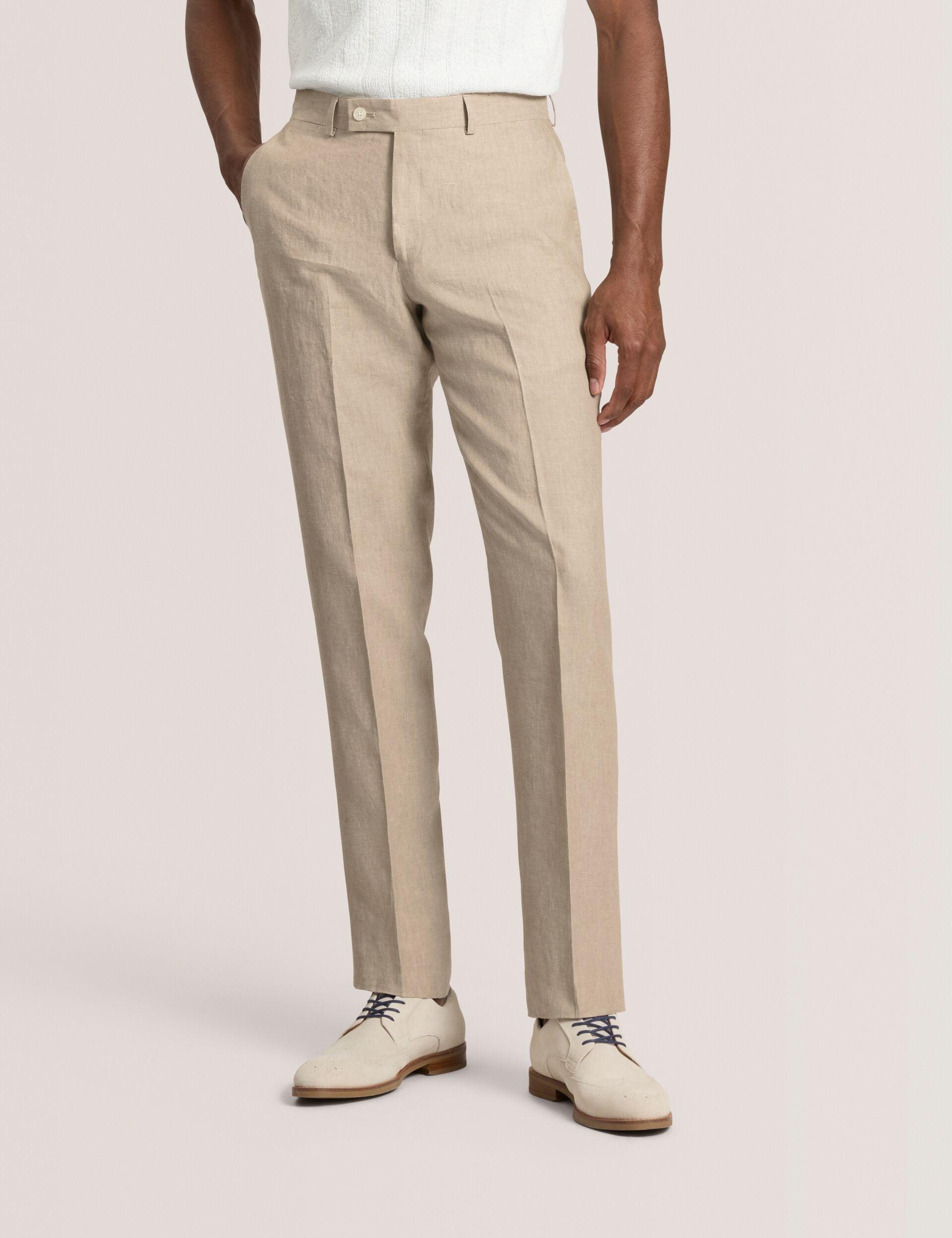 Flat Front Linen Suit Pant by TED BAKER