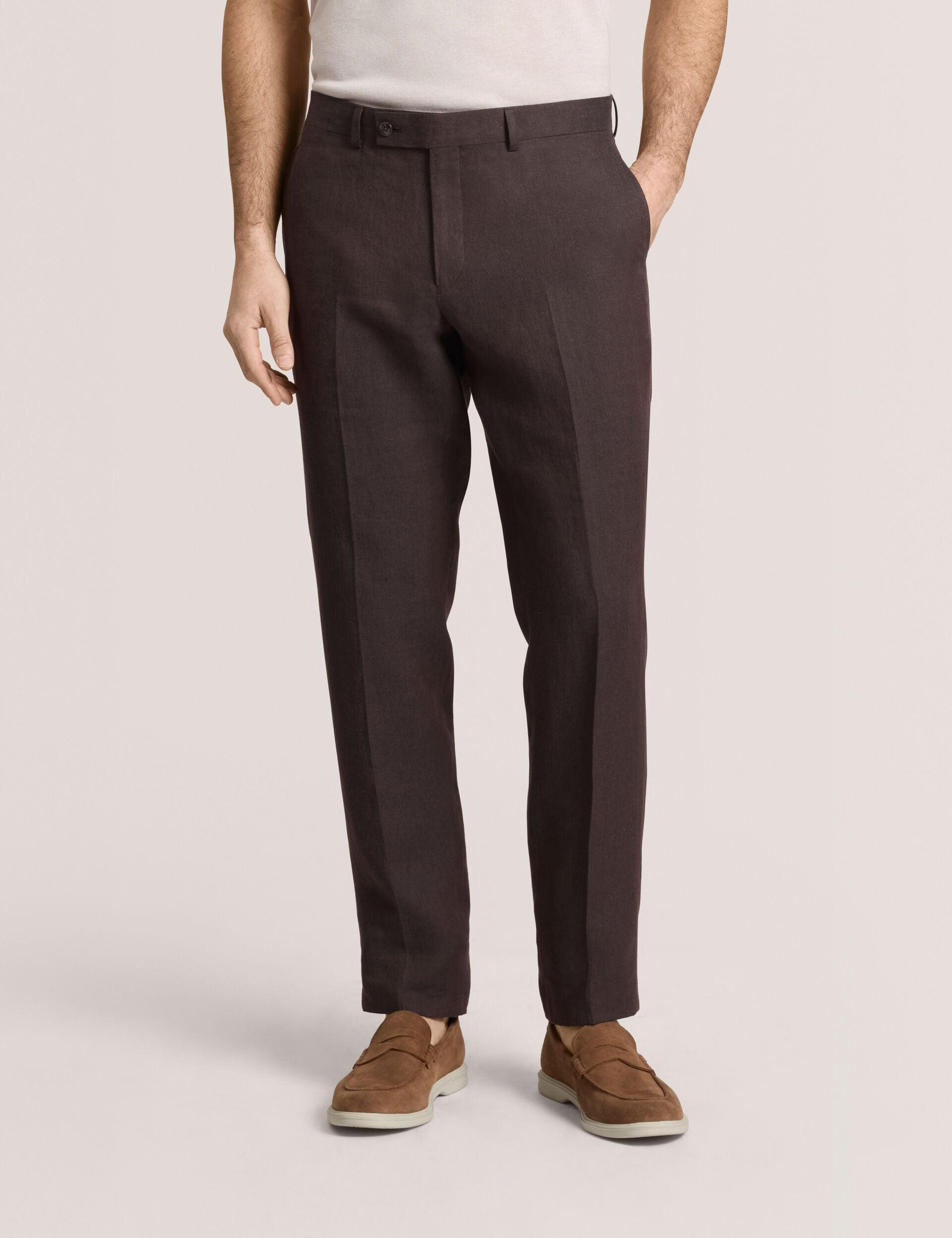 Flat Front Linen Suit Pant by TED BAKER