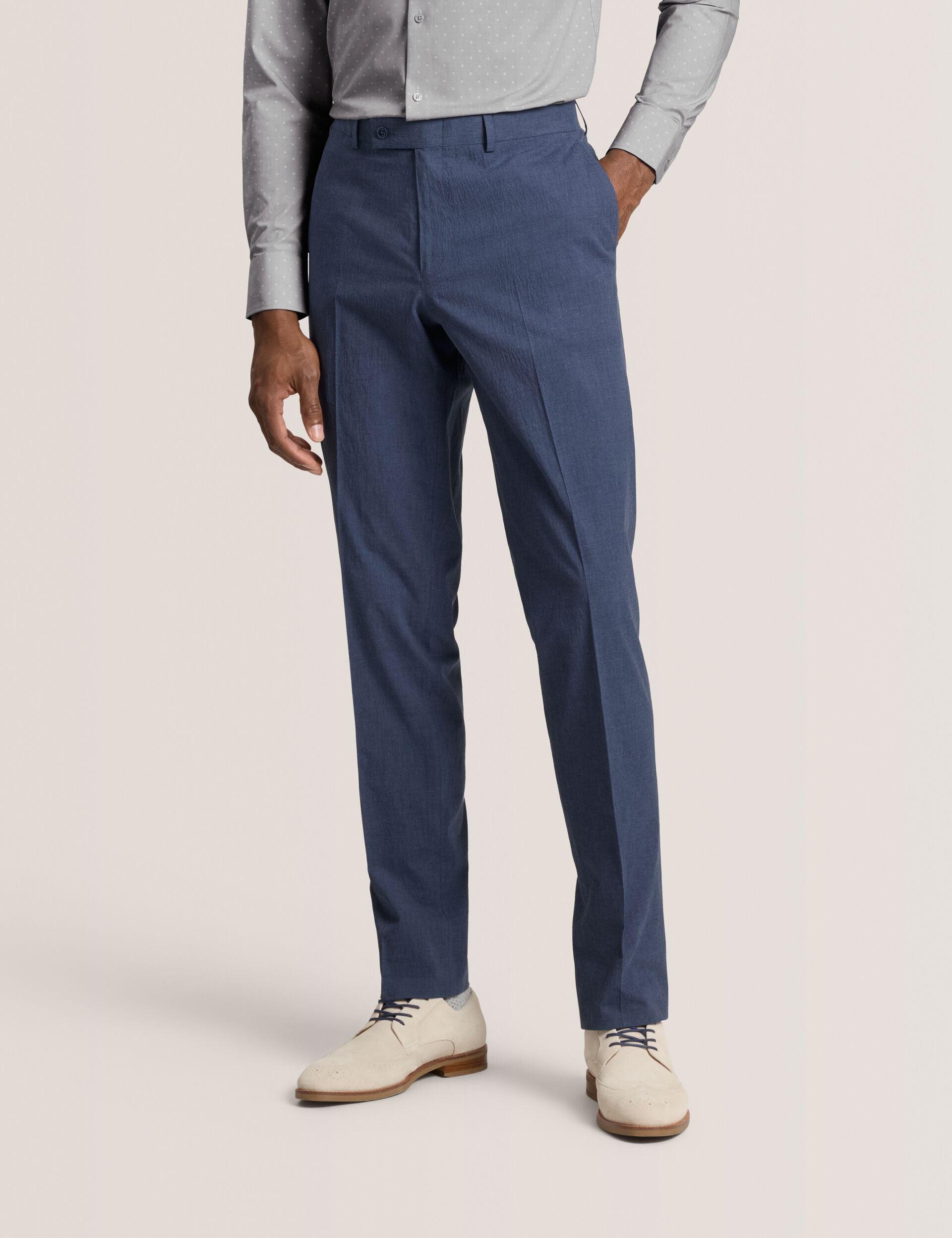 Flat Front Seersucker Suit Pant by TED BAKER