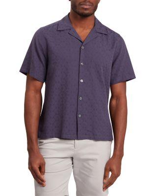 Fleurre Jacquard Relaxed Fit Camp Shirt by TED BAKER