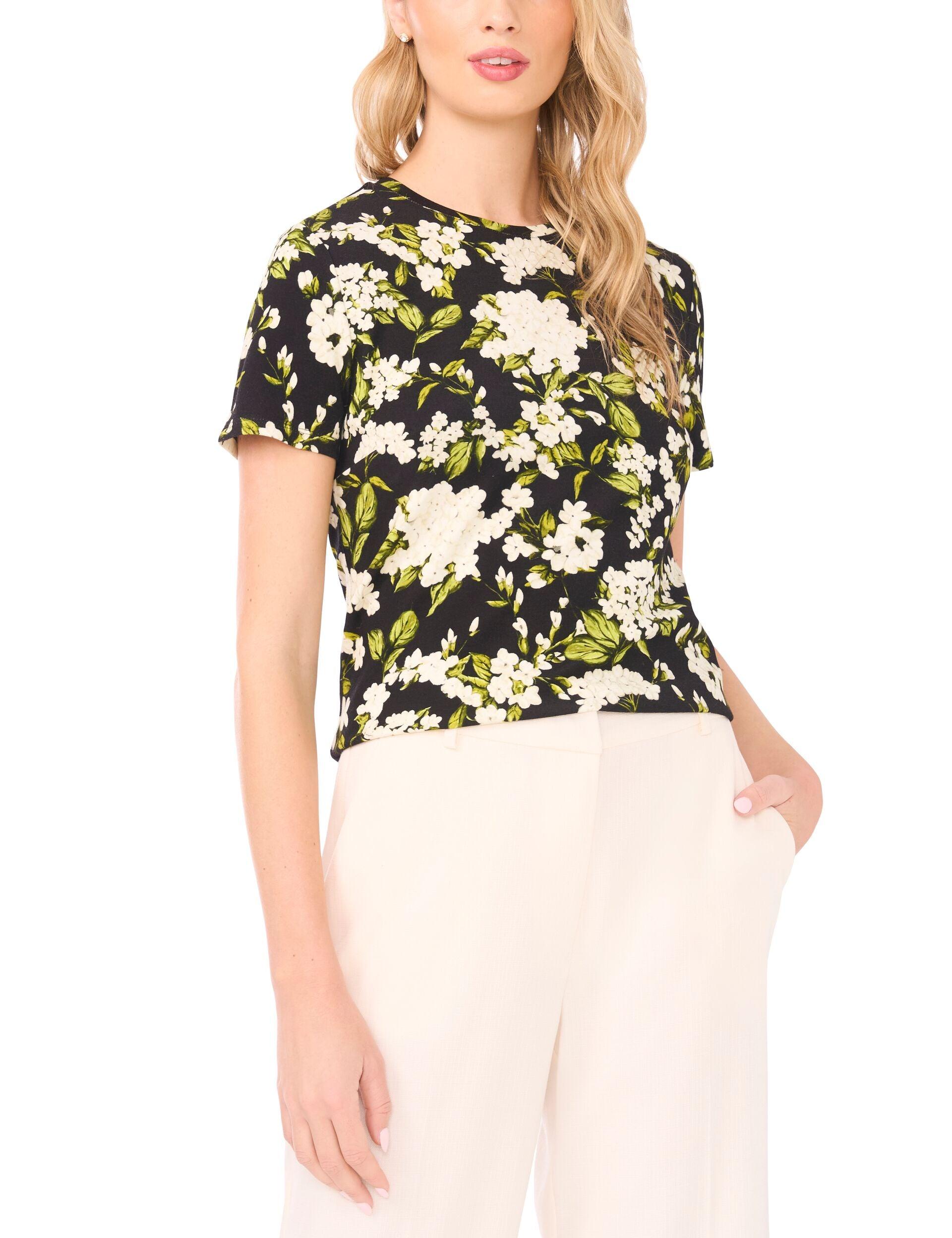 Floral Cotton Short Sleeve T-Shirt by TED BAKER