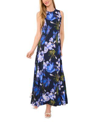 Floral Sleeveless Maxi Dress by TED BAKER